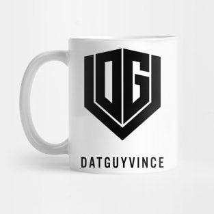 Black DGV Logo With Text Mug